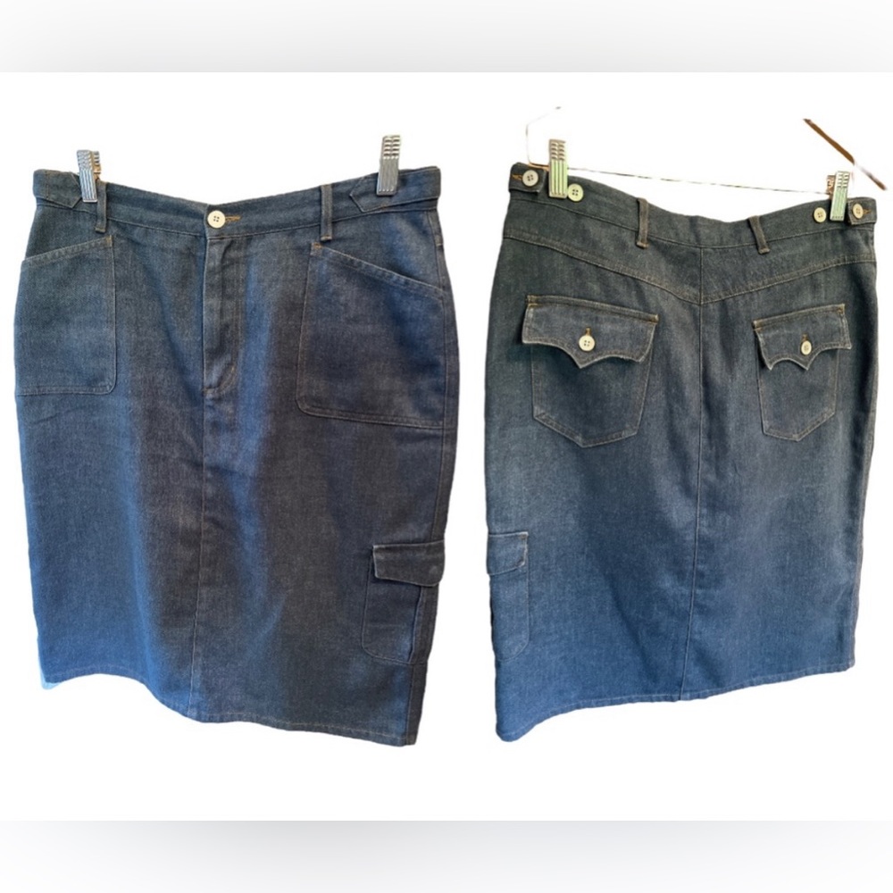 Of The Earth Y2K Denim Skirt